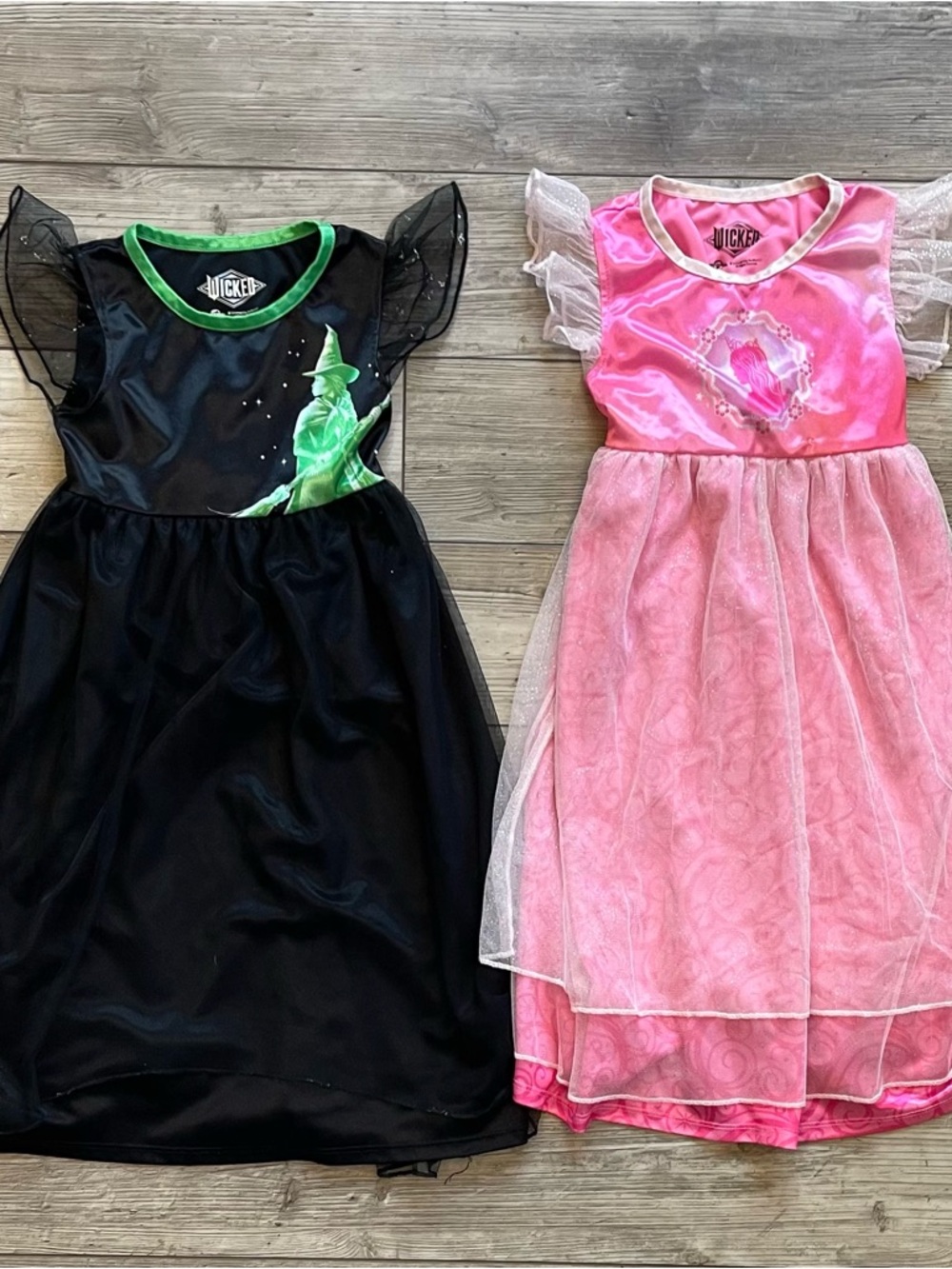 Wicked | Elphaba and Glinda Nightgowns | Size: 4 | Bundle! Set of 2